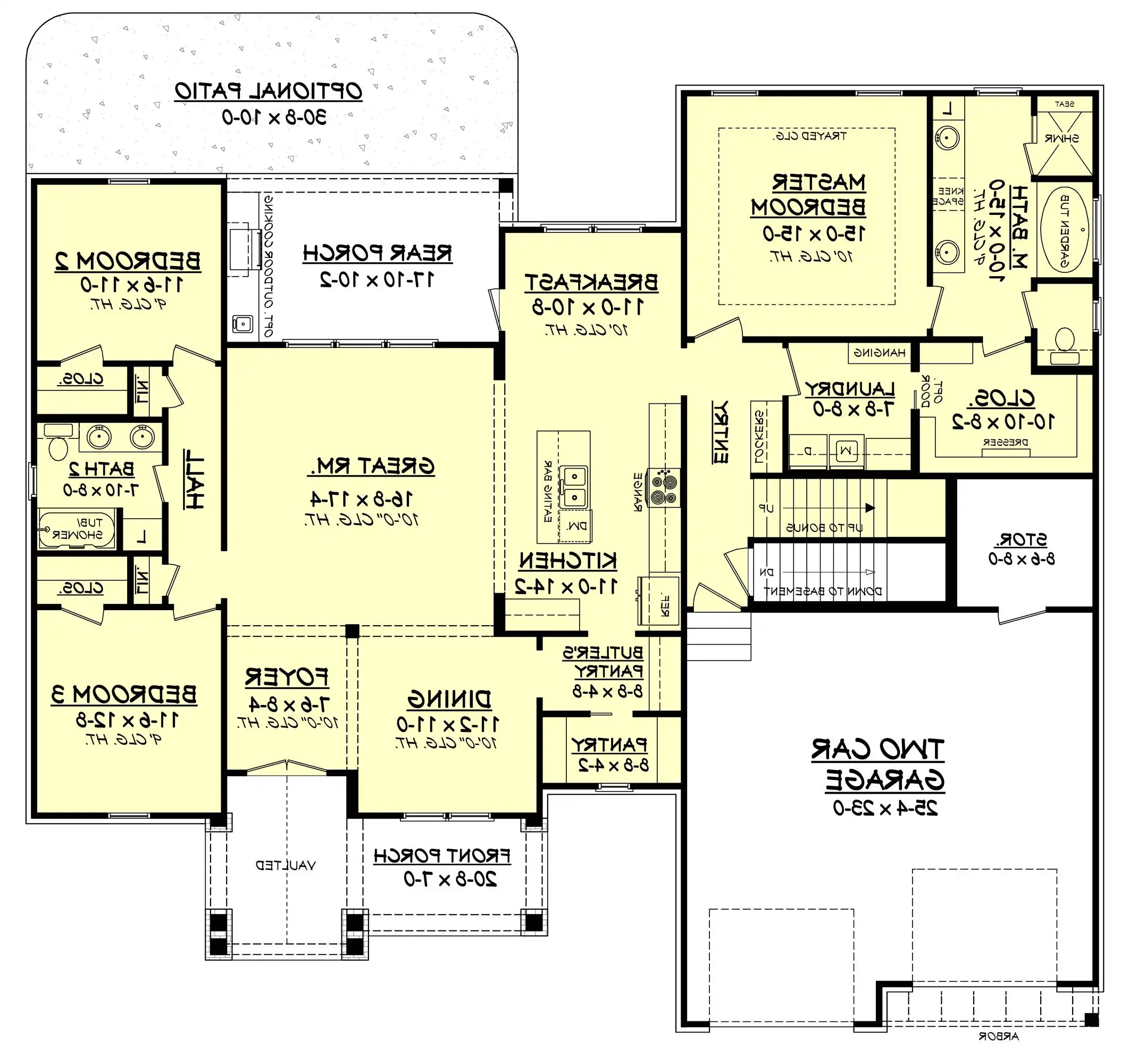 Basement Stair Location