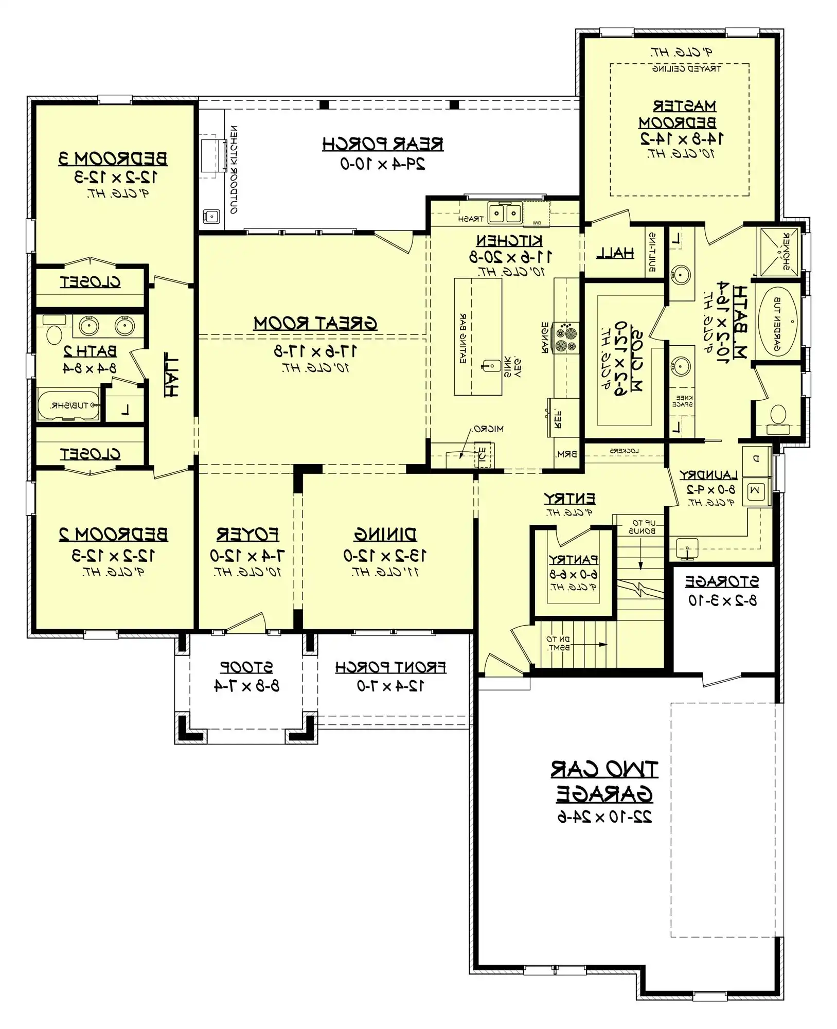 Basement Stair Location