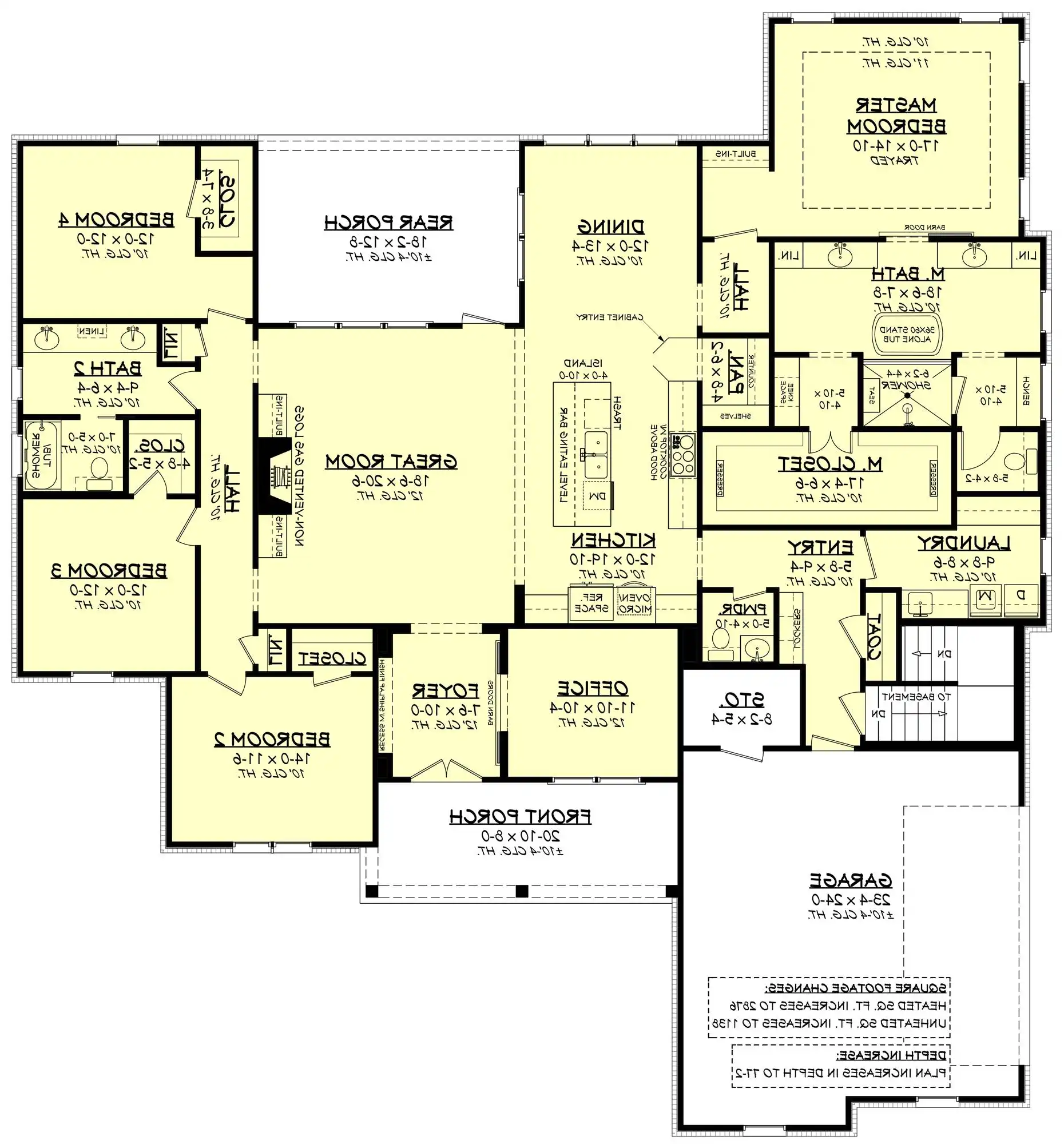 Basement Stair Location