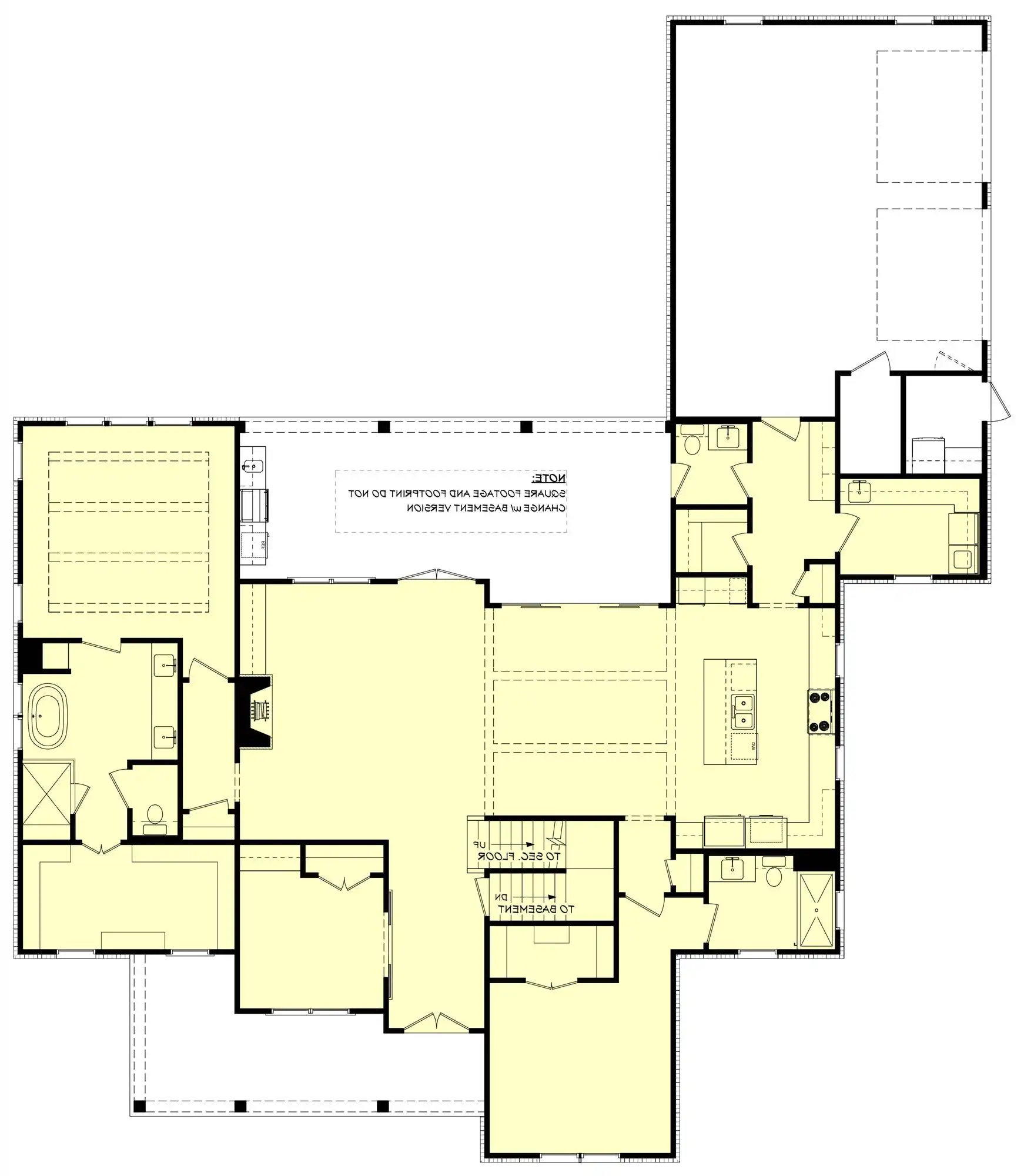 Basement Stair Location