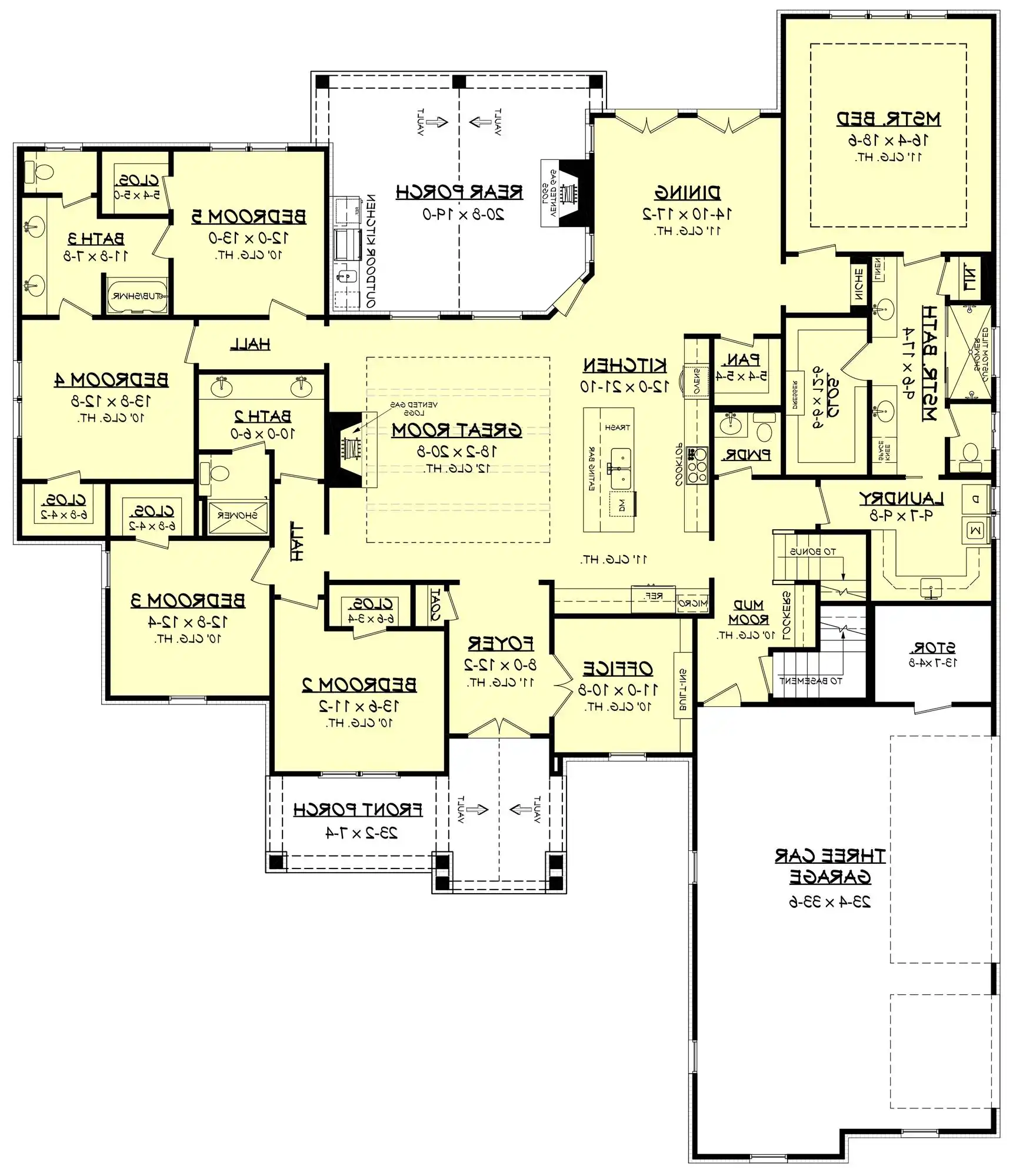 Basement Stair Location