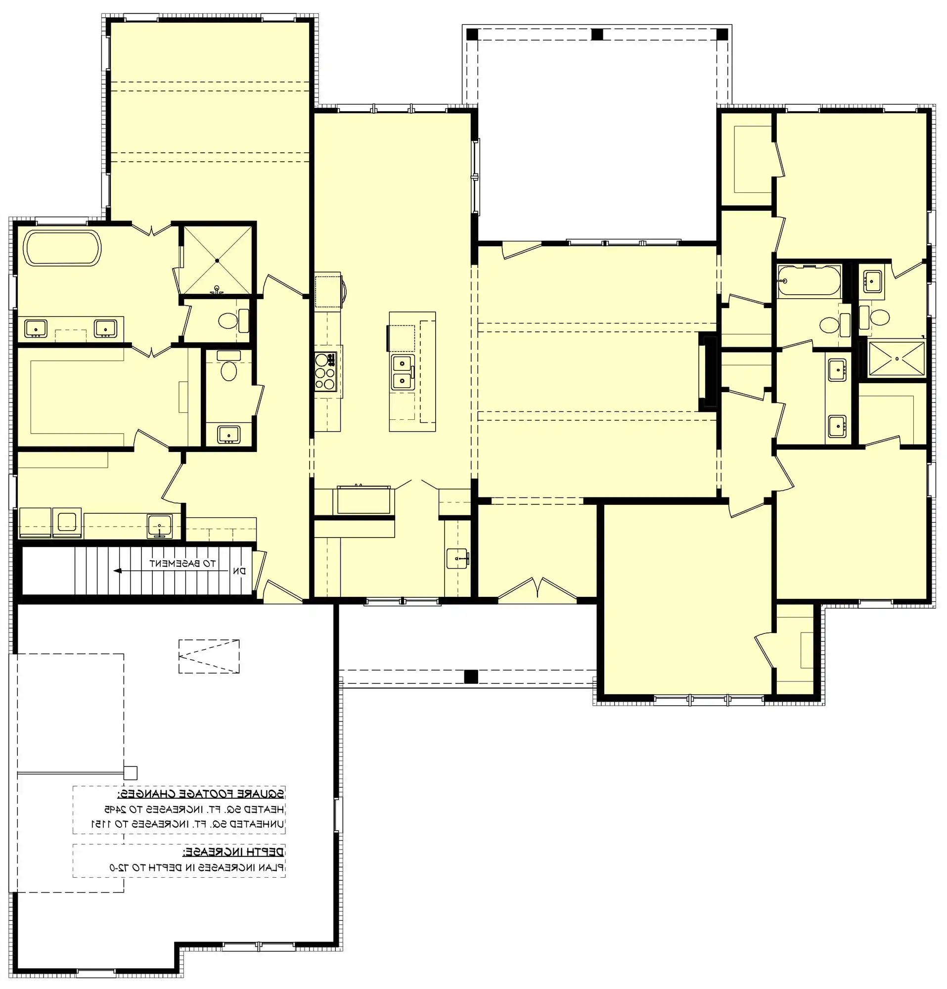 Basement Stair Location