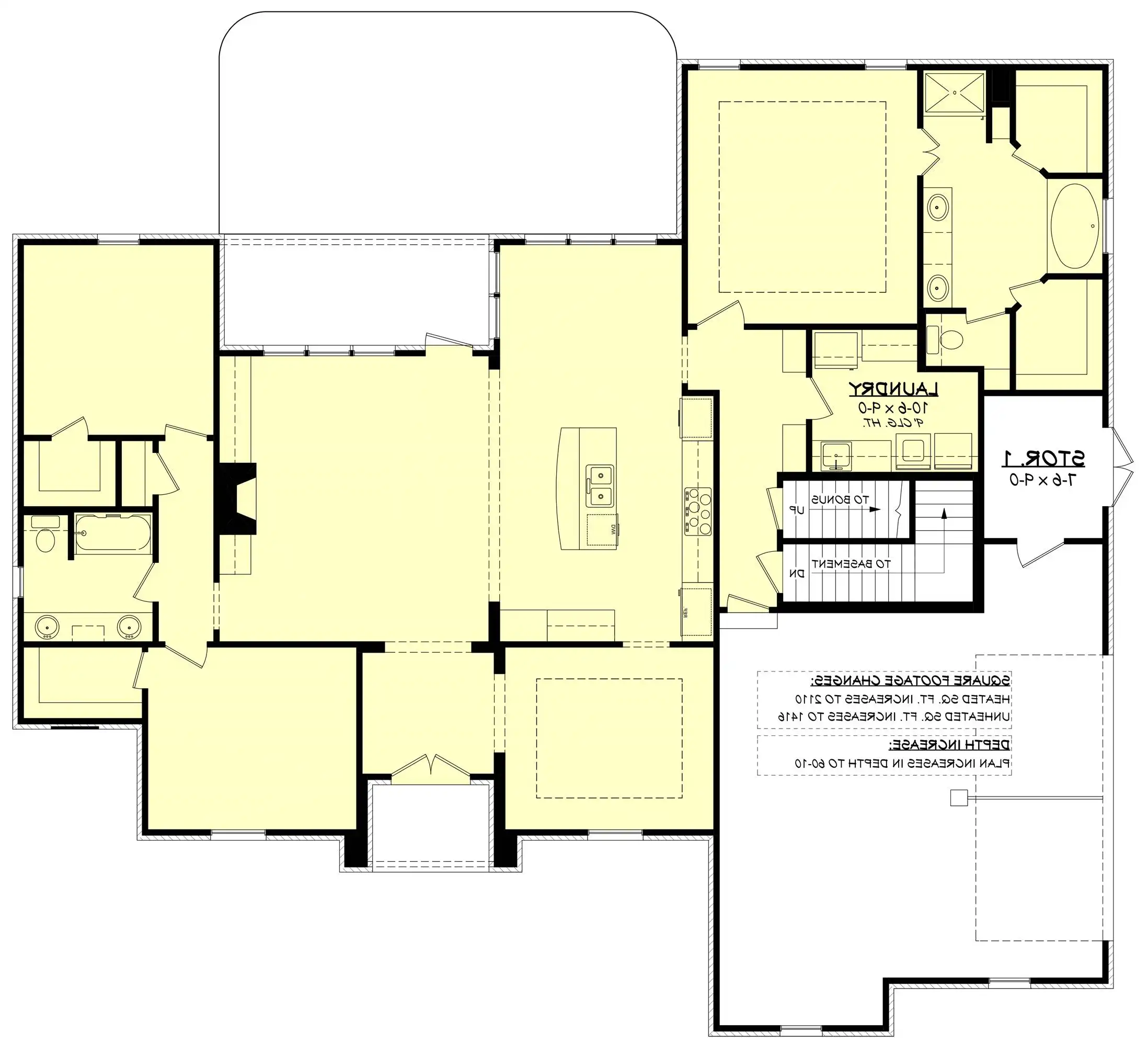 Basement Stair Location