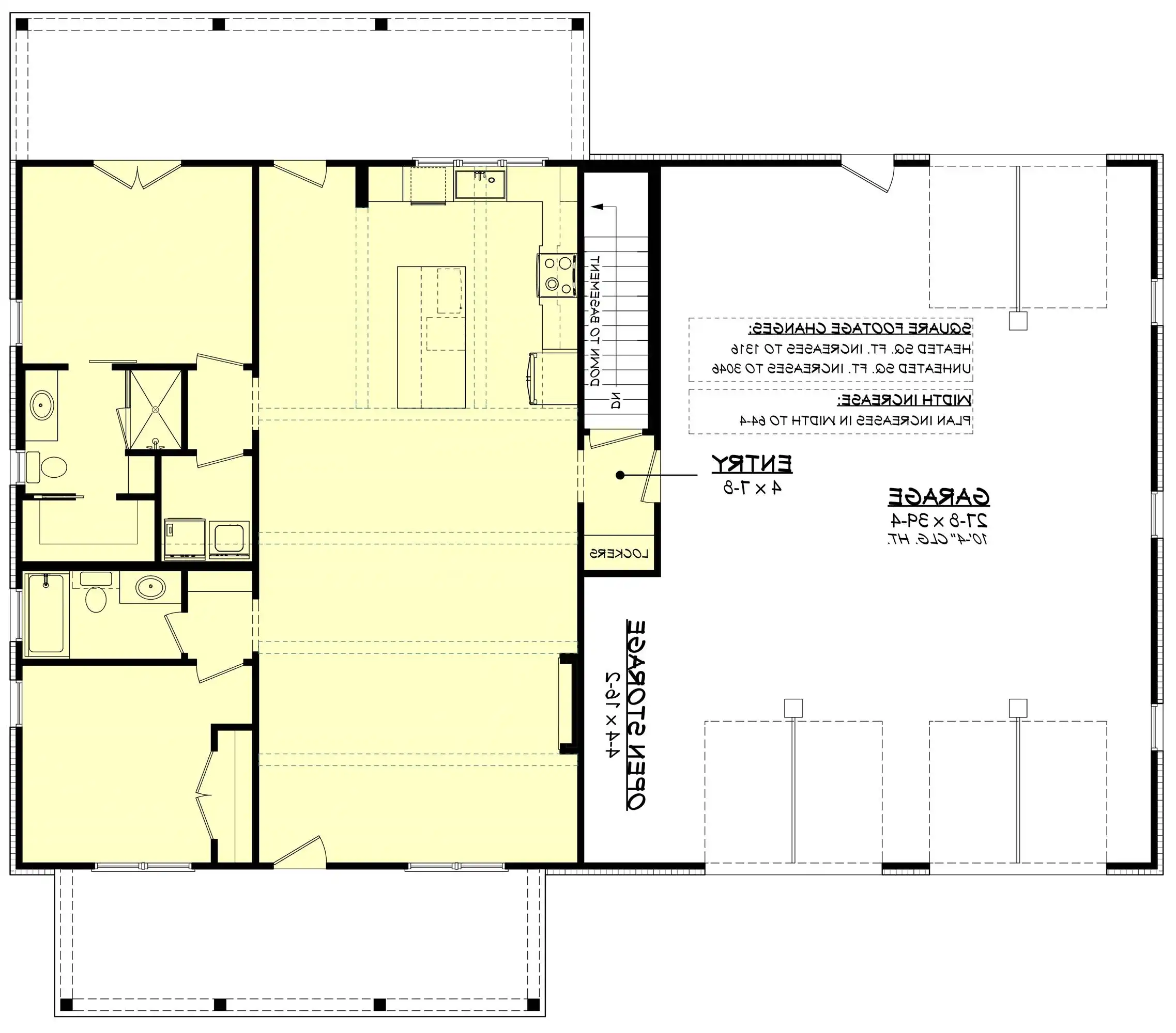 Basement Stair Location