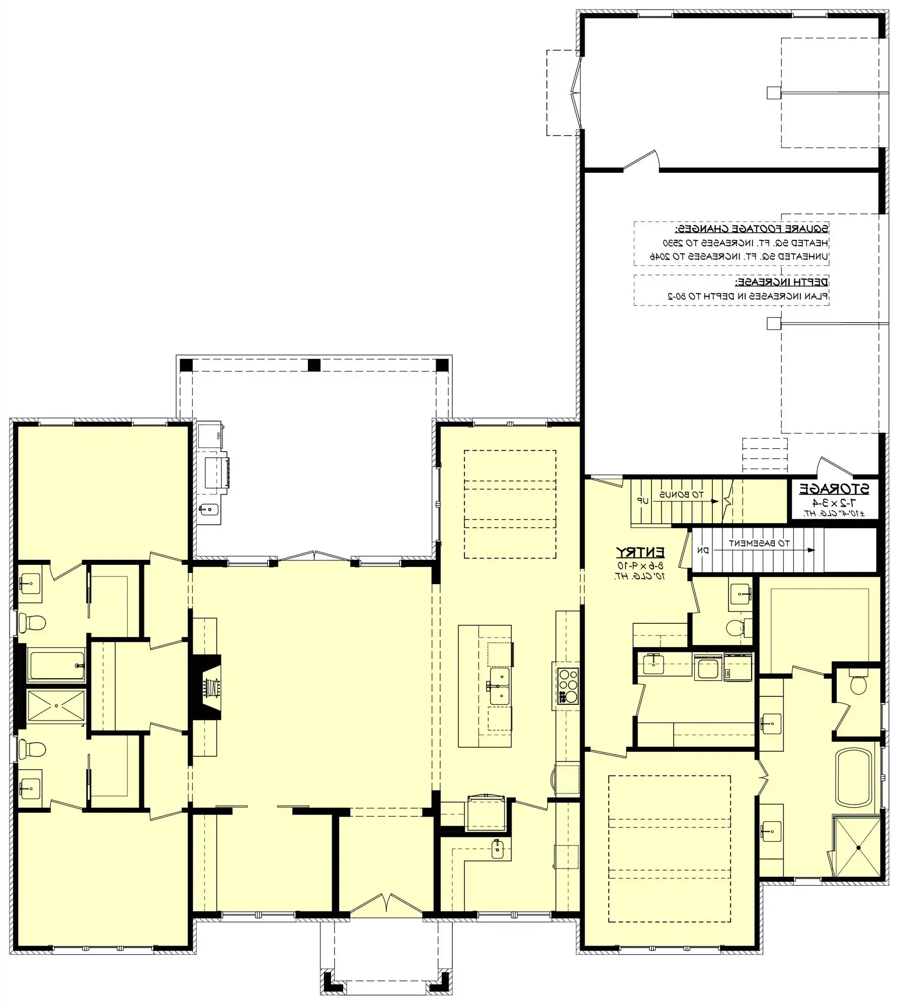 Basement Stair Location