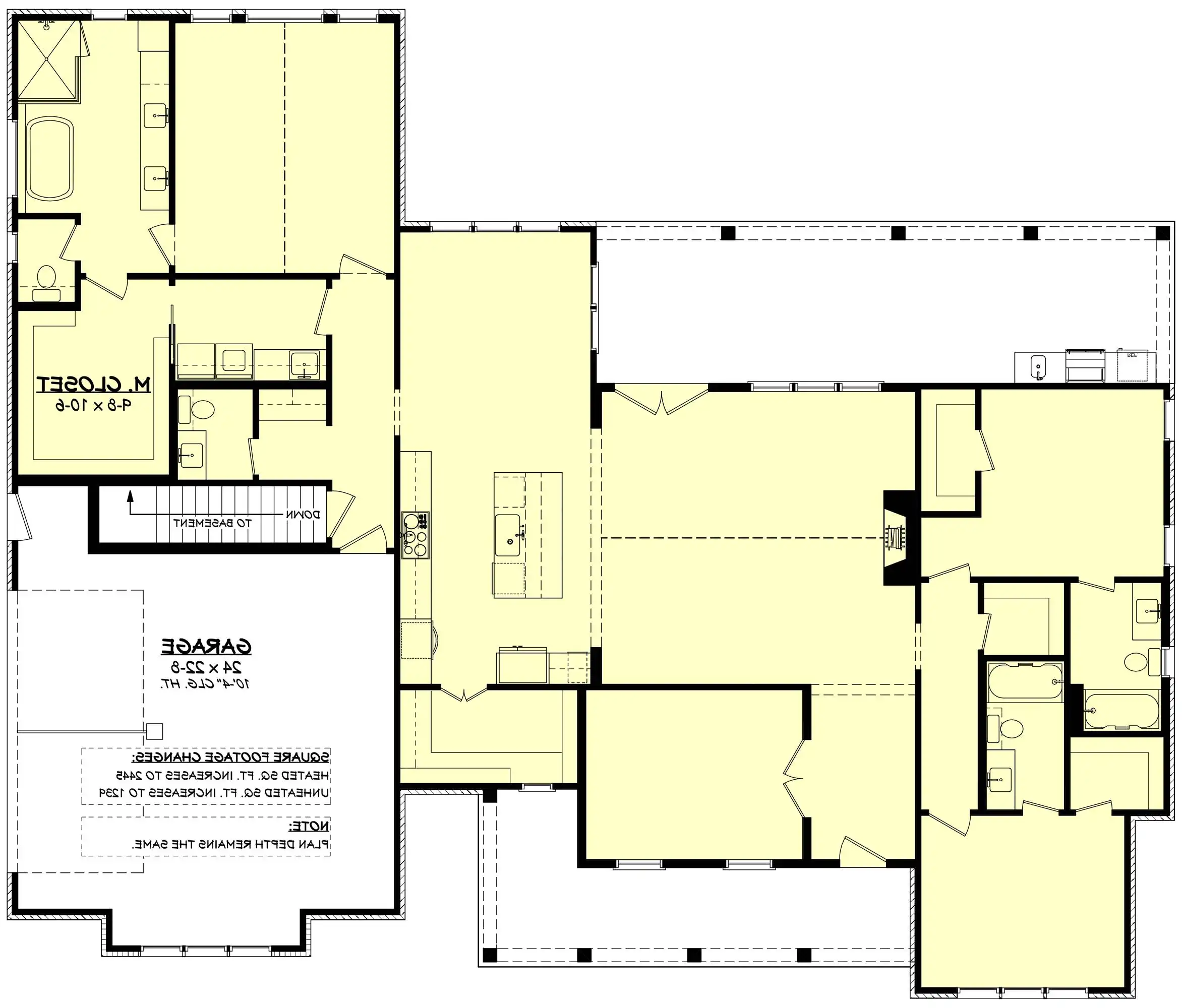 Basement Stair Location