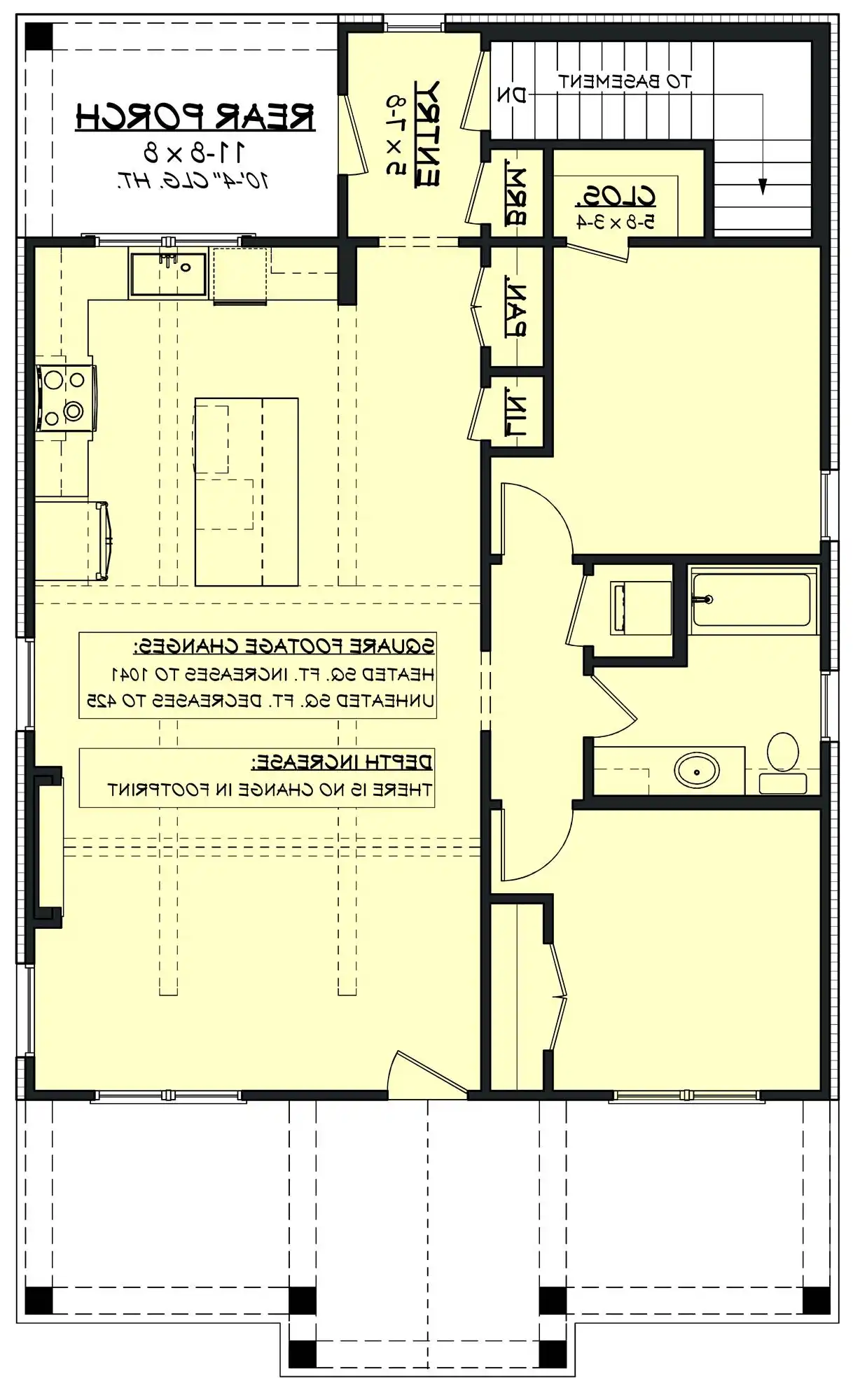 Basement Stair Location