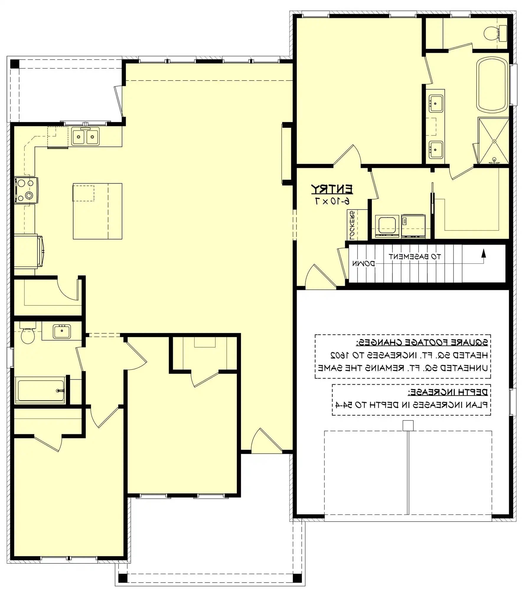 Basement Stair Location