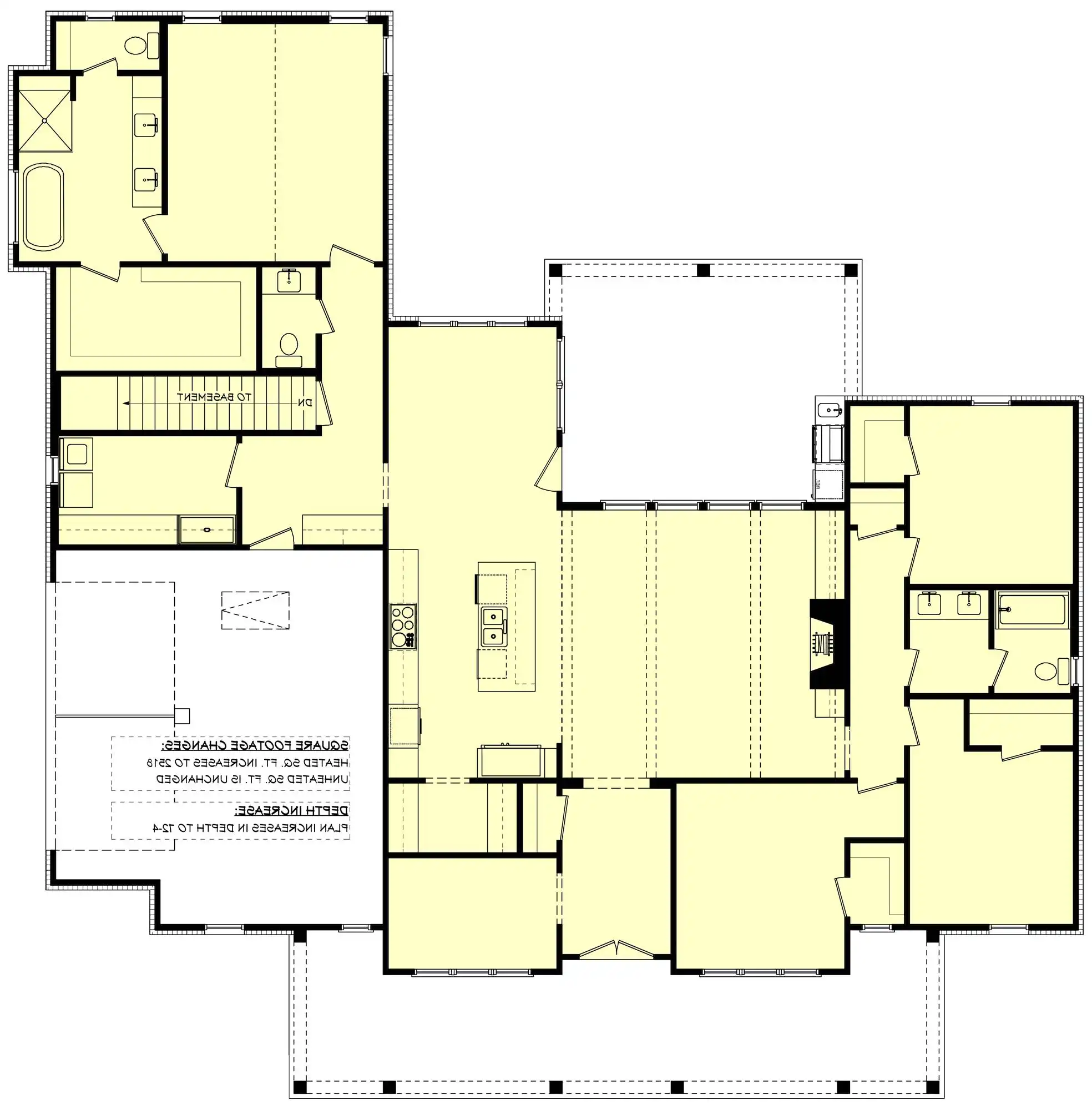 Basement Stair Location