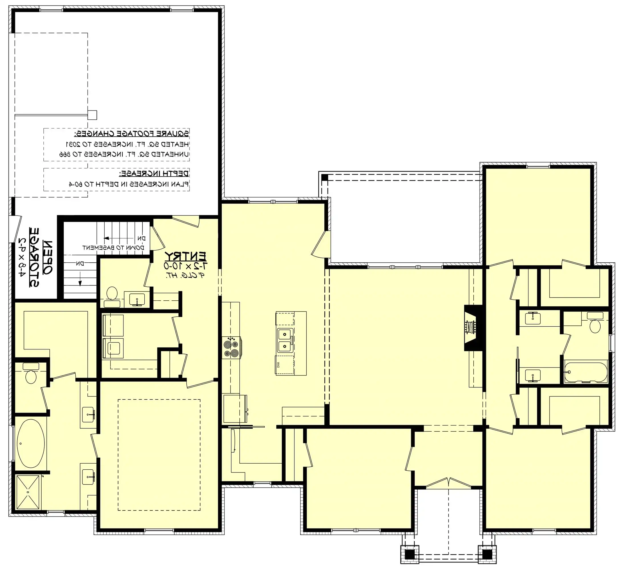 Basement Stair Location