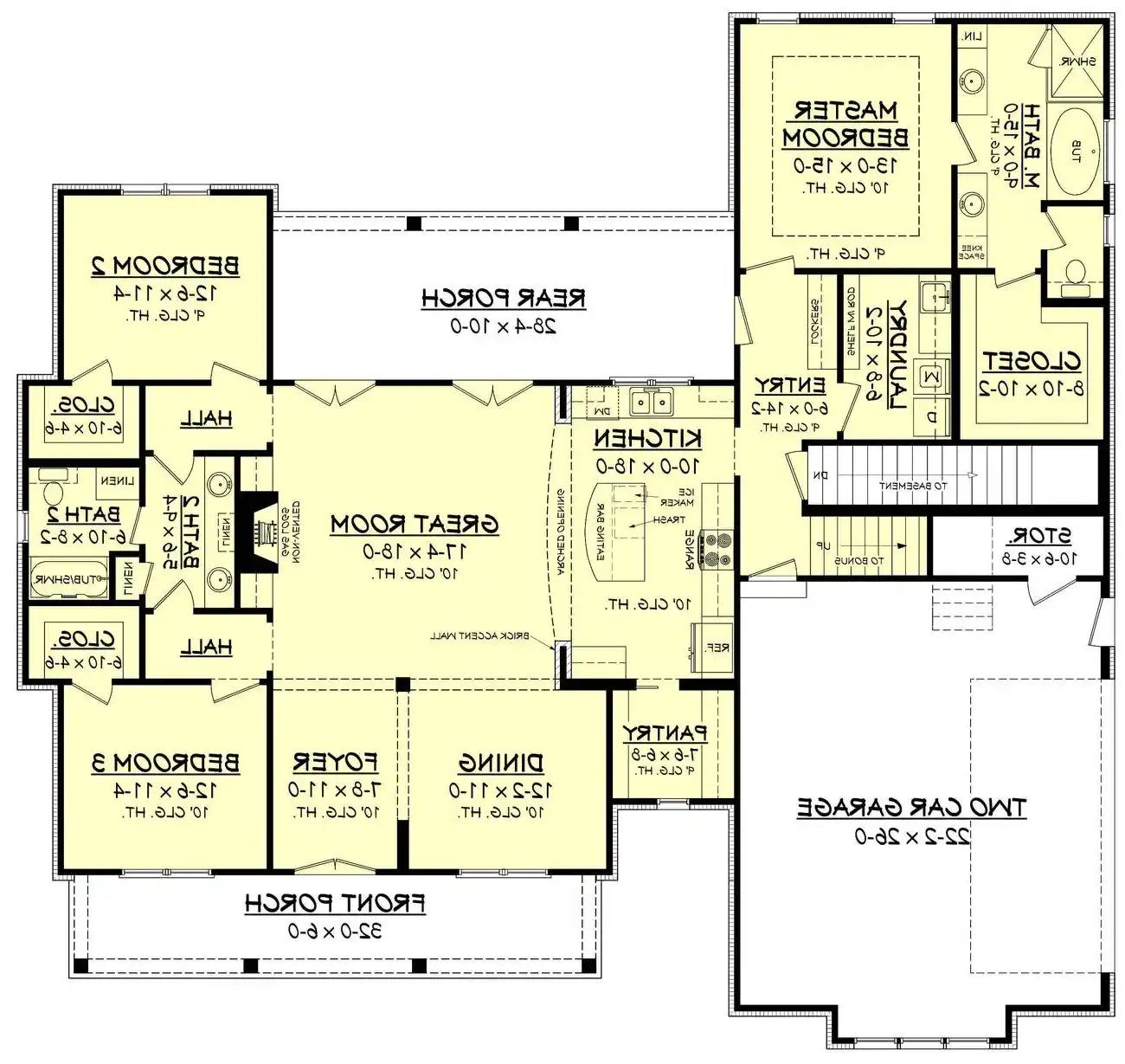 Basement Stair Location