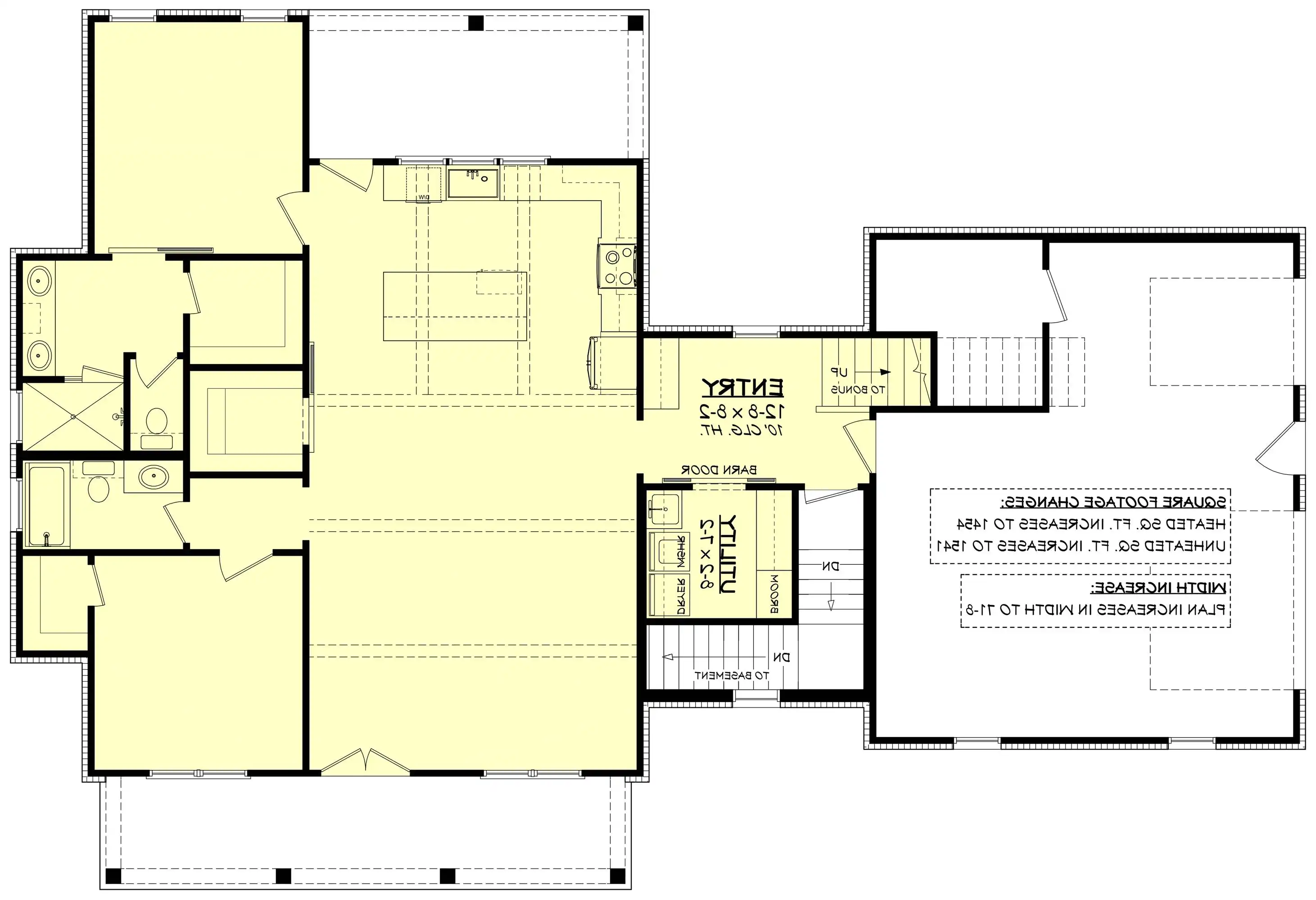 Basement Stair Location