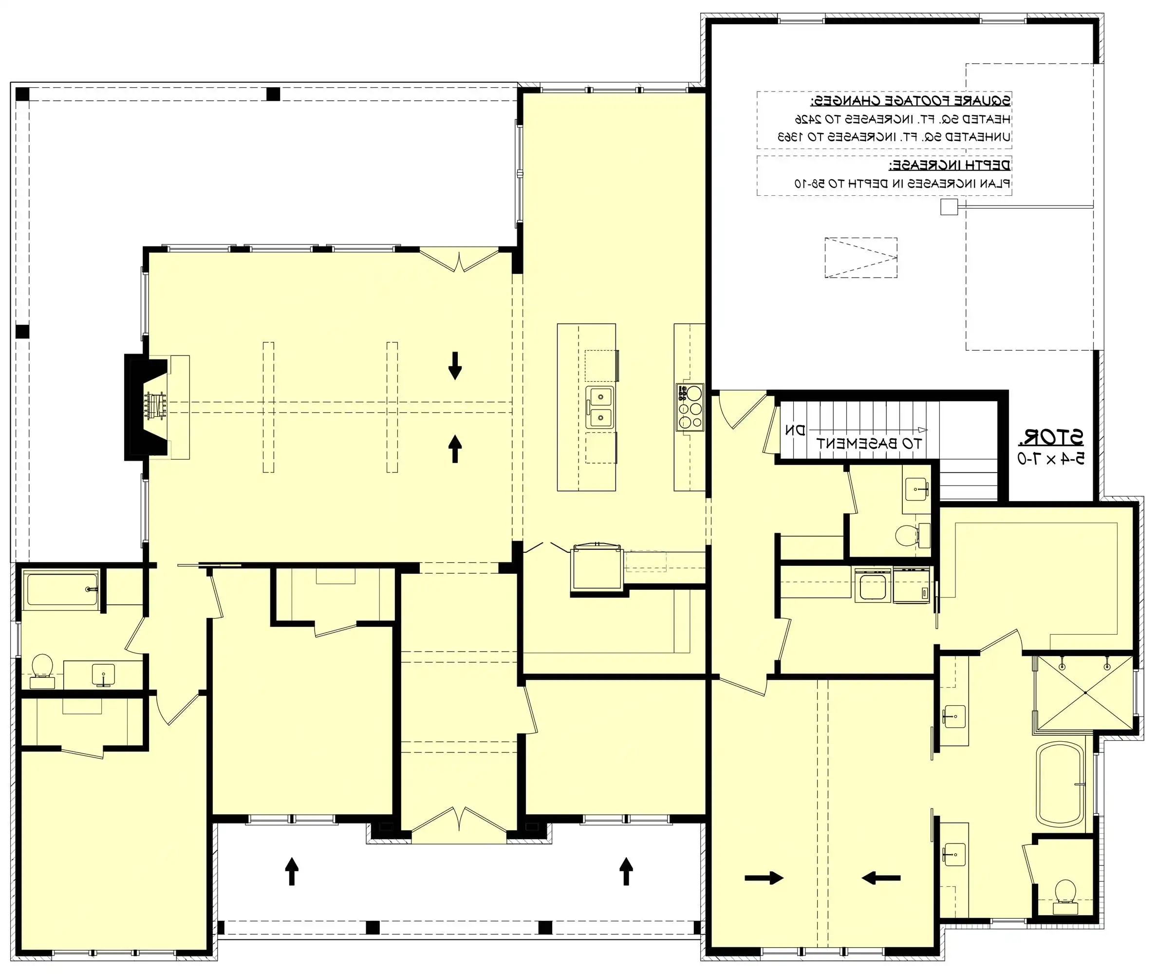 Basement Stair Location