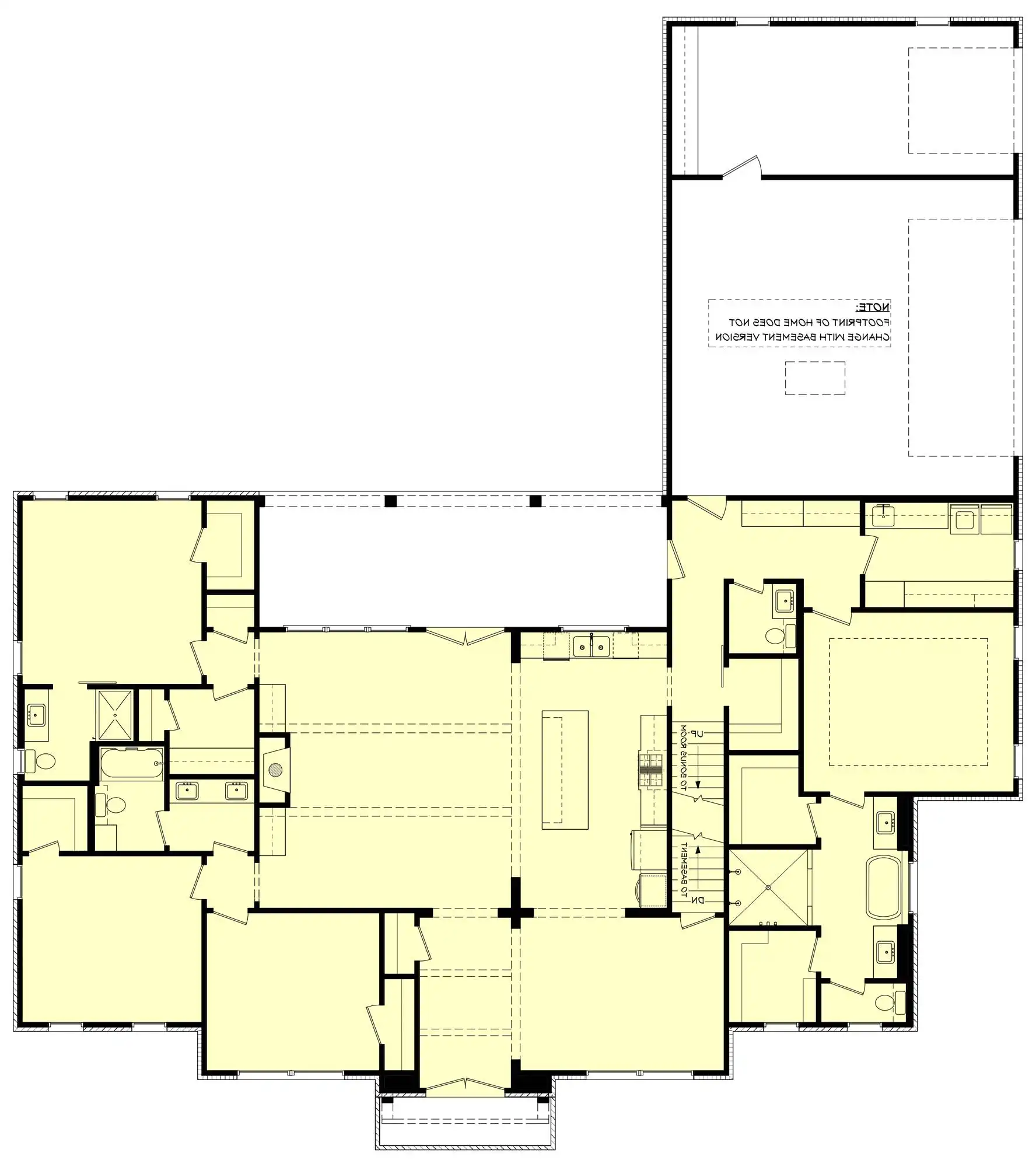 Basement Stair Location