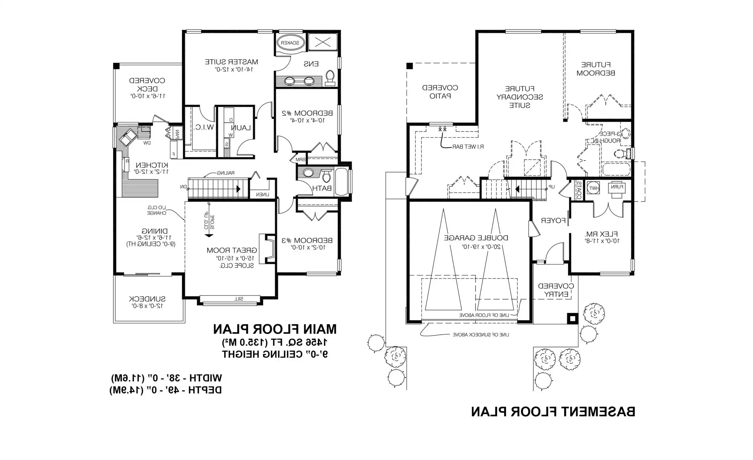 Ground Floor and Main Floor