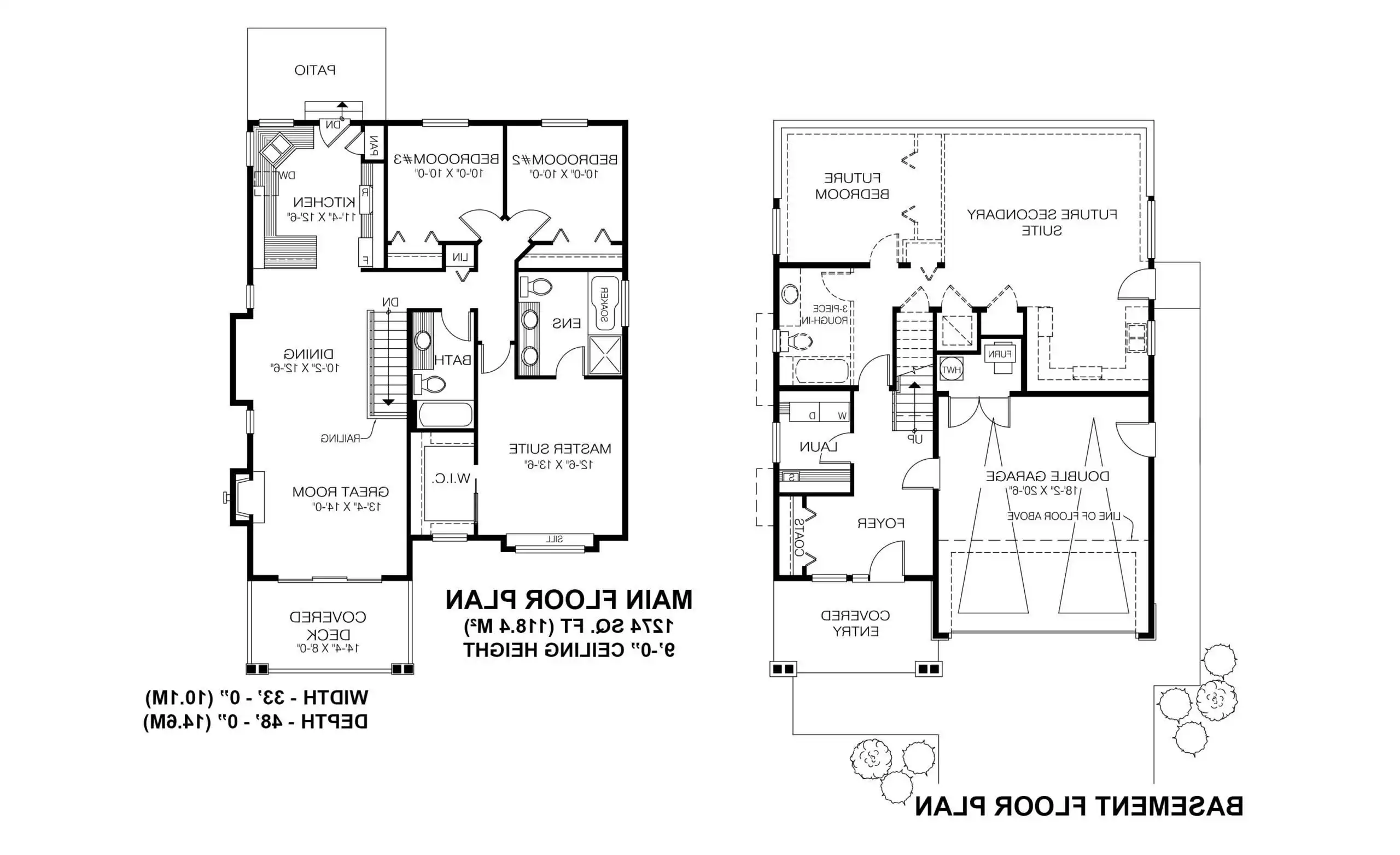 Ground and Main Floor