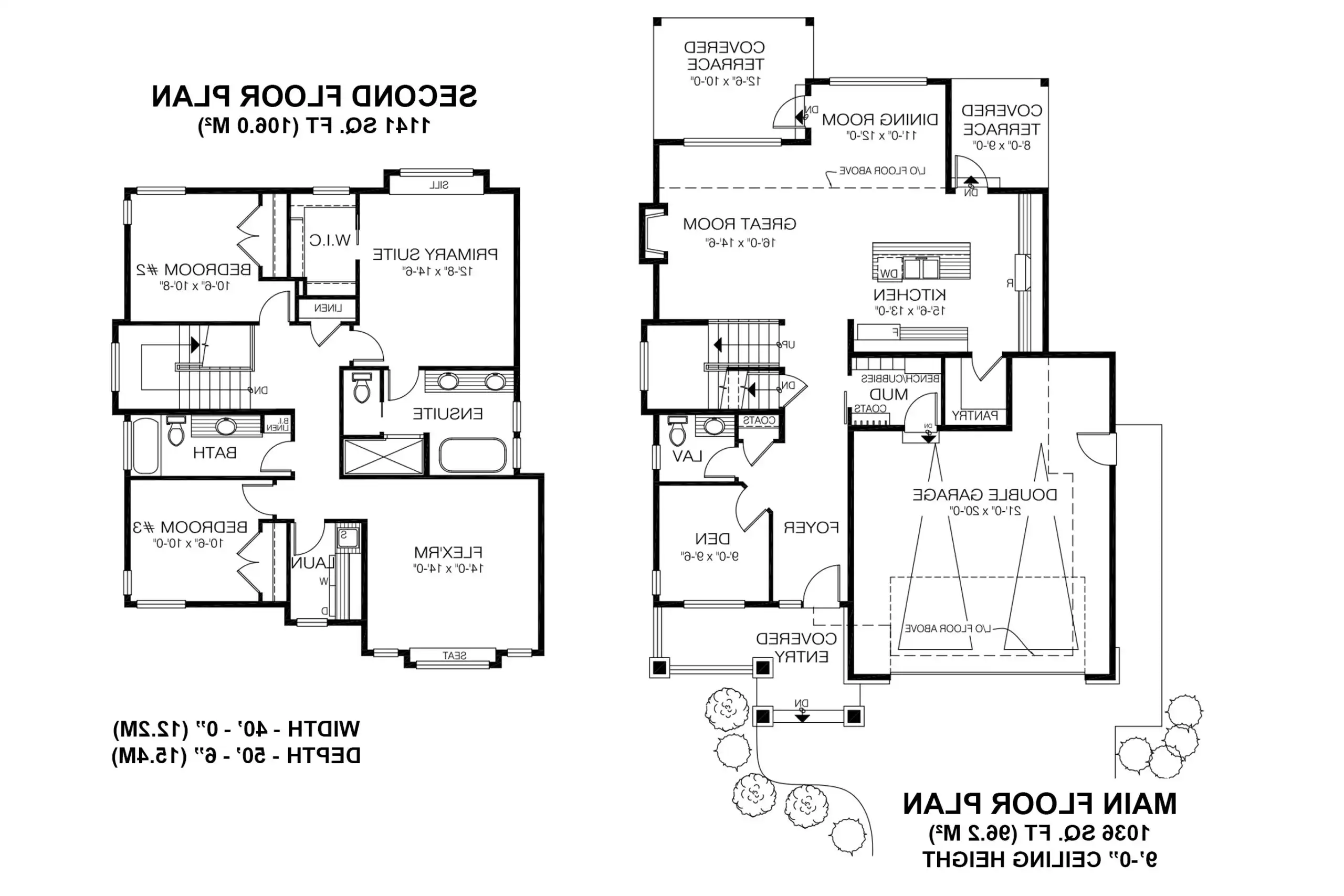 Main and Second Floor