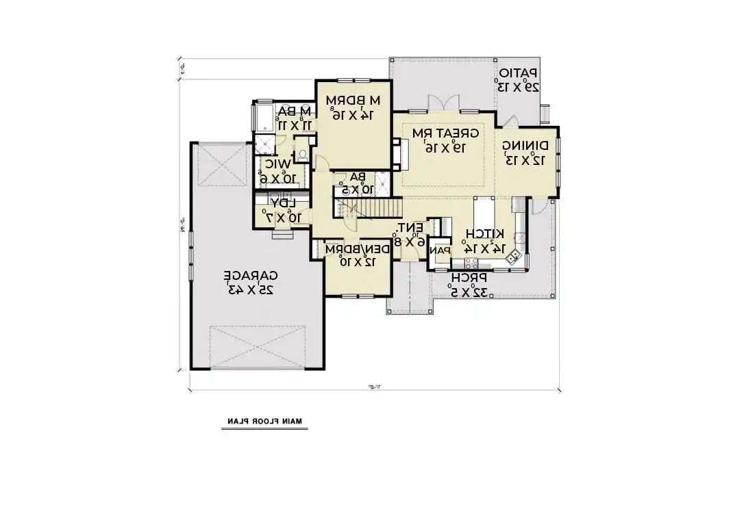 1st Floor Plan