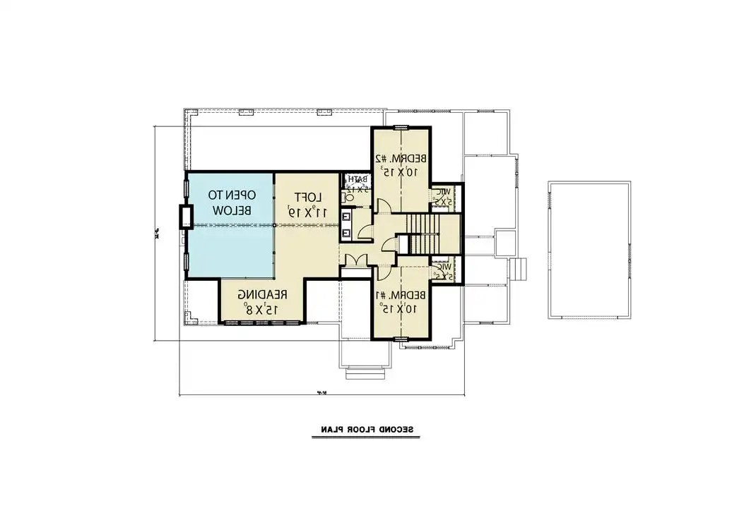 Second Floor - Detached Garage
