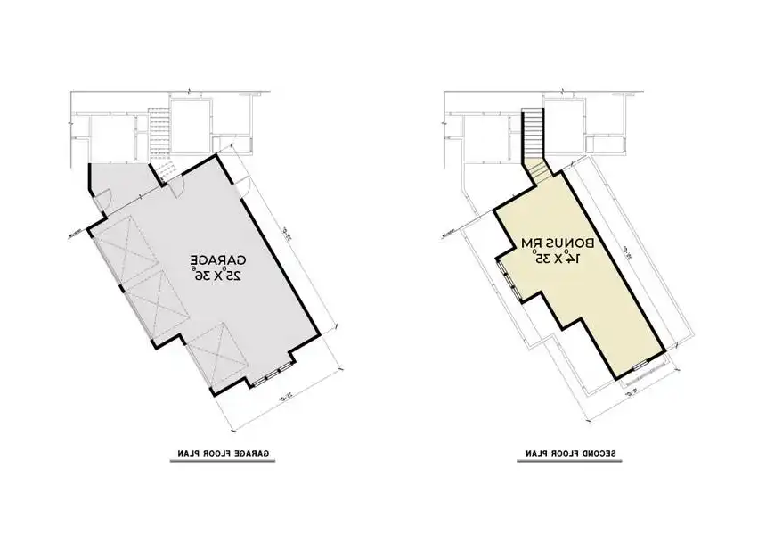 Garage and Bonus Plan