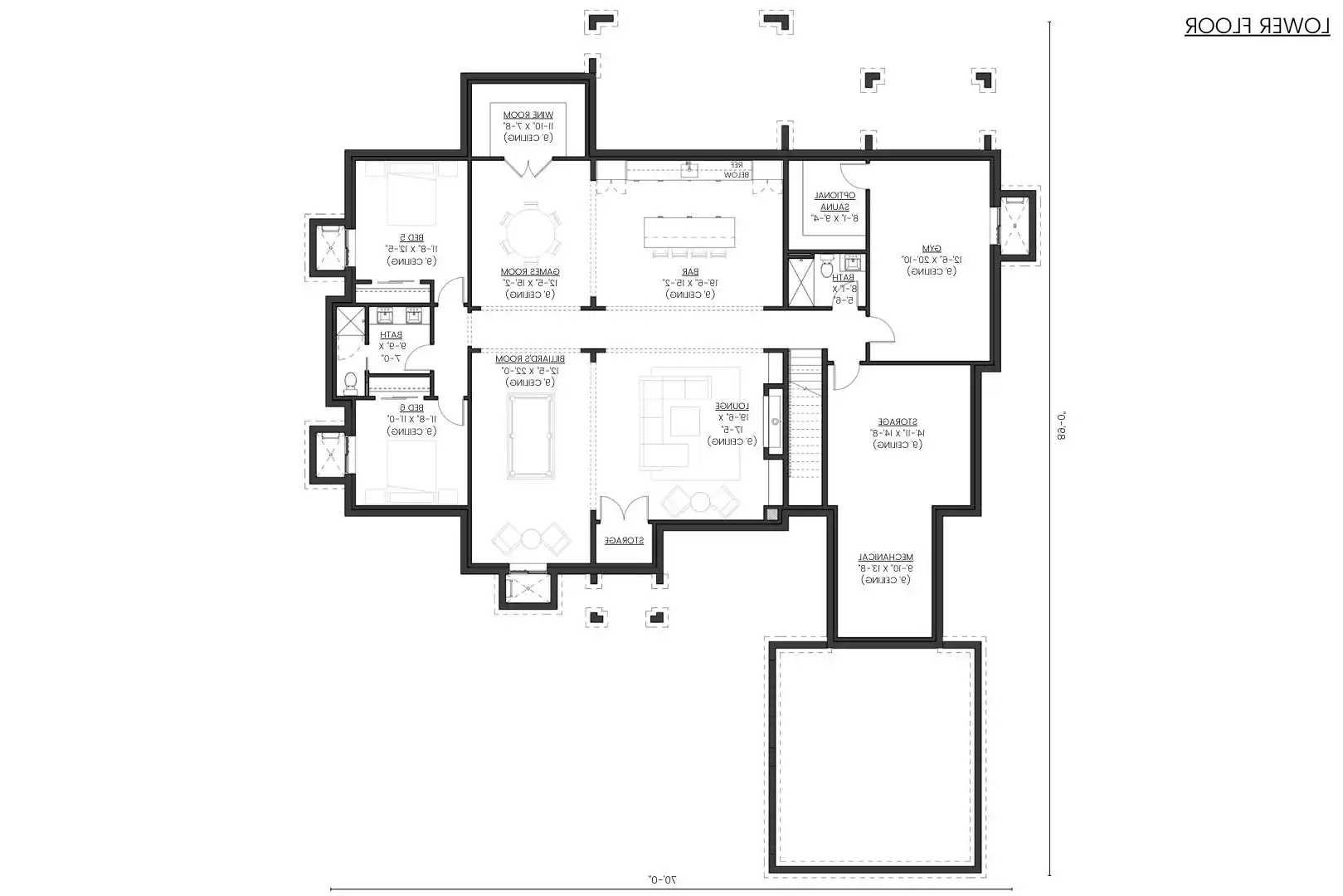 Lower Level Plan