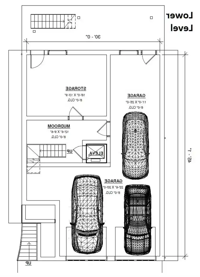 Lower Level Floor Plan
