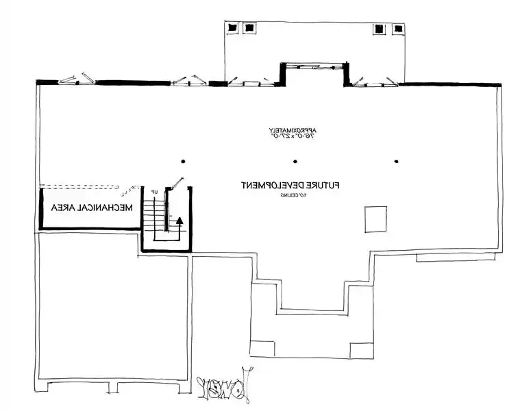 Lower Level Floor Plan