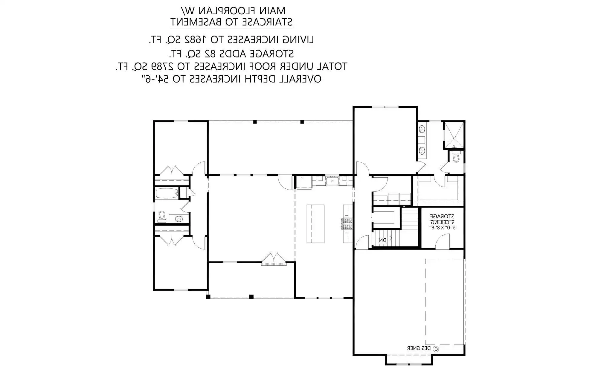 Staircase to Basement