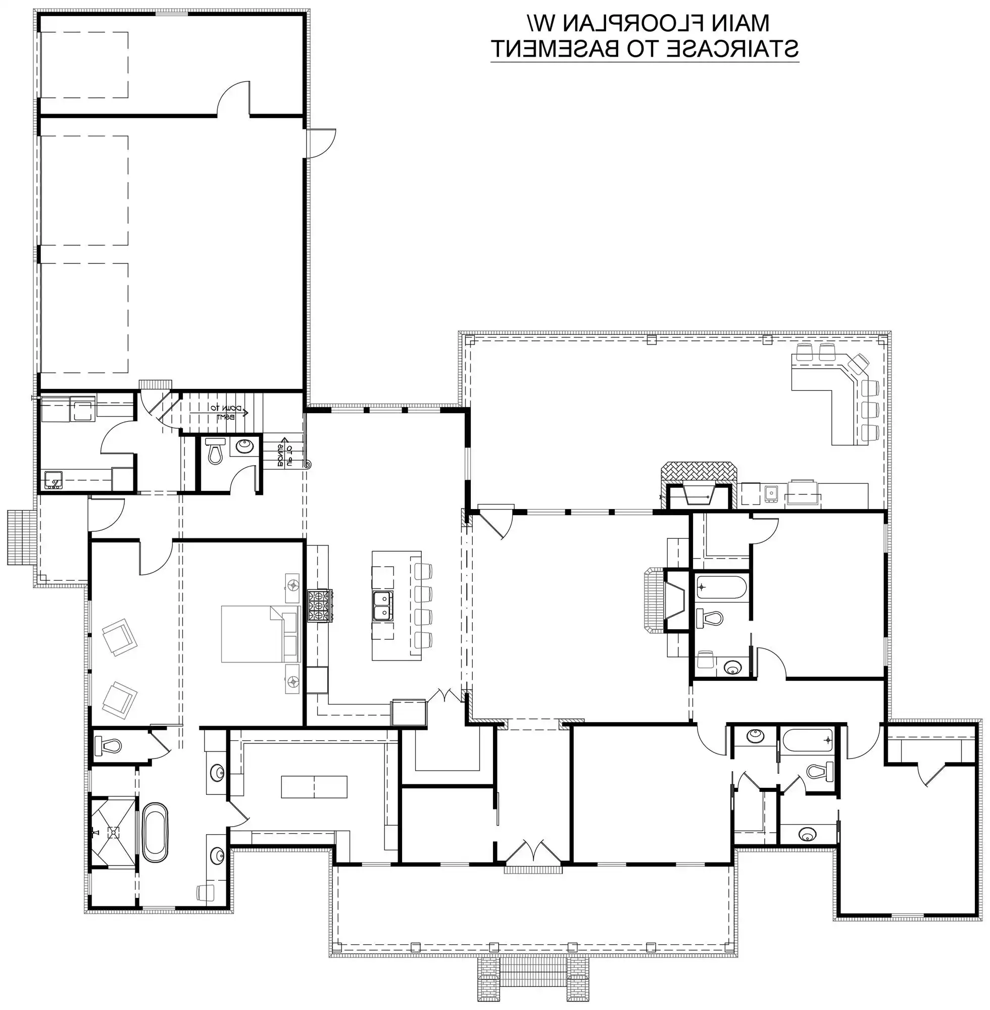 Basement Stair Location