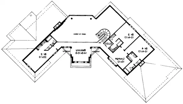 Upper Floor Plan