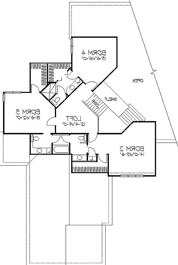 Upper Floor Plan