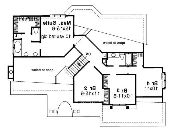 Upper Floor Plan
