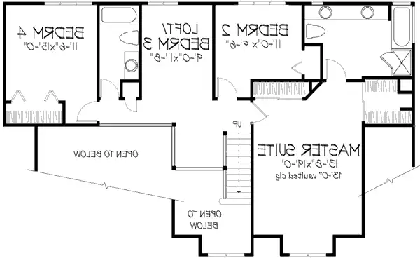 Upper Floor Plan