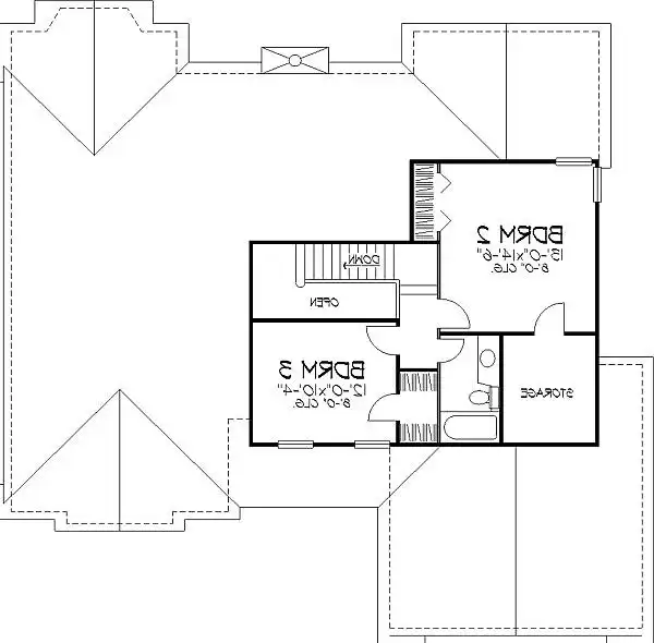 Upper Floor Plan