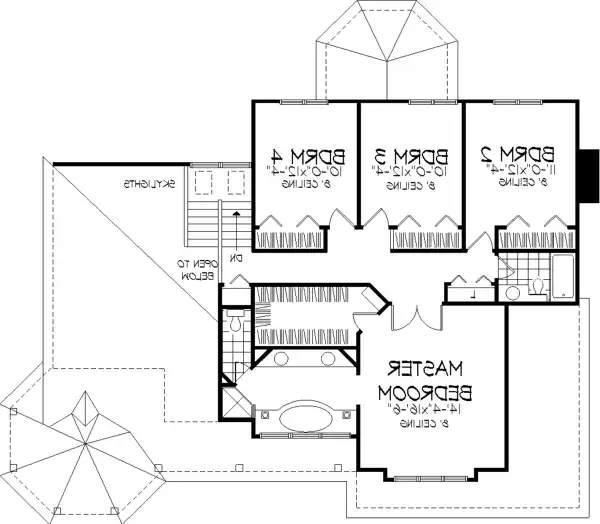 Upper Floor Plan
