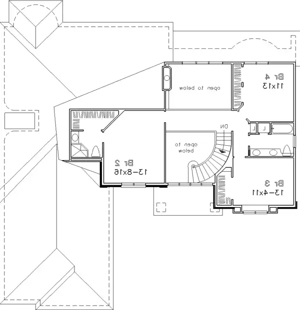 Upper Floor Plan