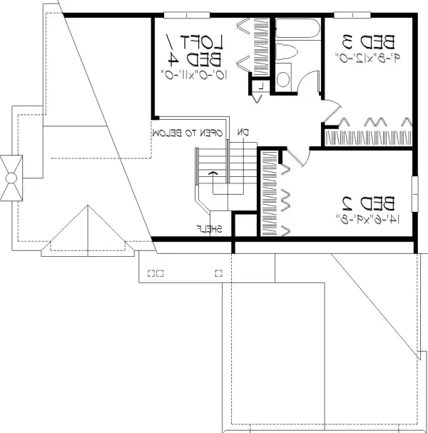 Upper Floor Plan
