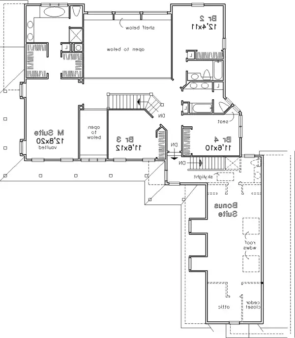 Upper Floor Plan