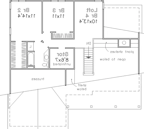 Upper Floor Plan