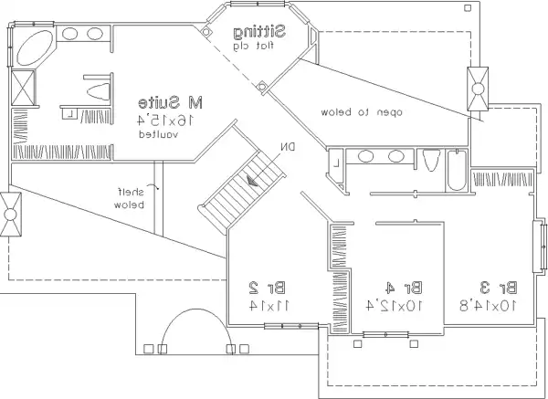 Upper Floor Plan