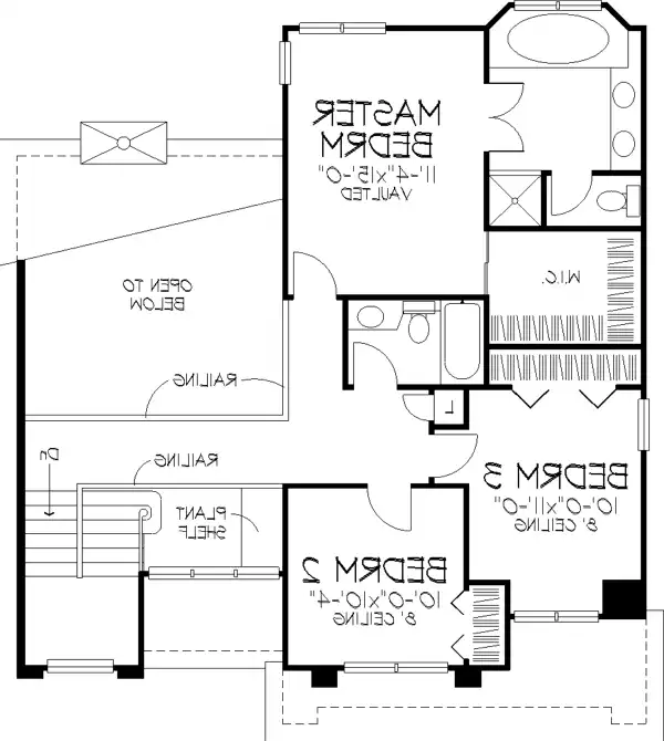 Upper Floor Plan