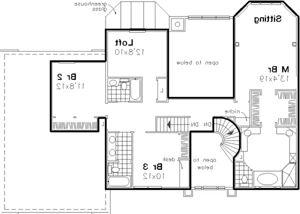 Upper Floor Plan