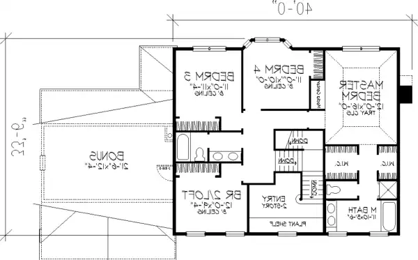 Upper Floor Plan