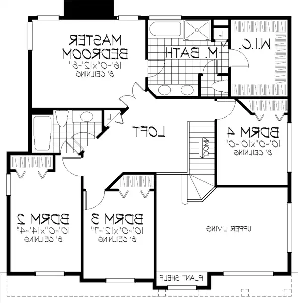 Upper Floor Plan