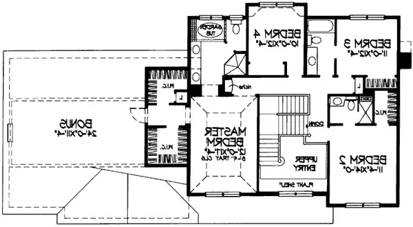 Upper Floor Plan