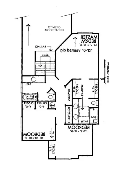Upper Floor Plan