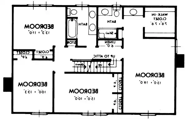 Upper Floor Plan