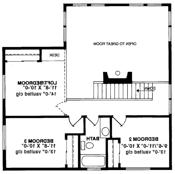 Upper Floor Plan