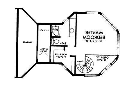 Upper Floor Plan