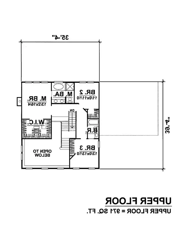 Upper Floor Plan